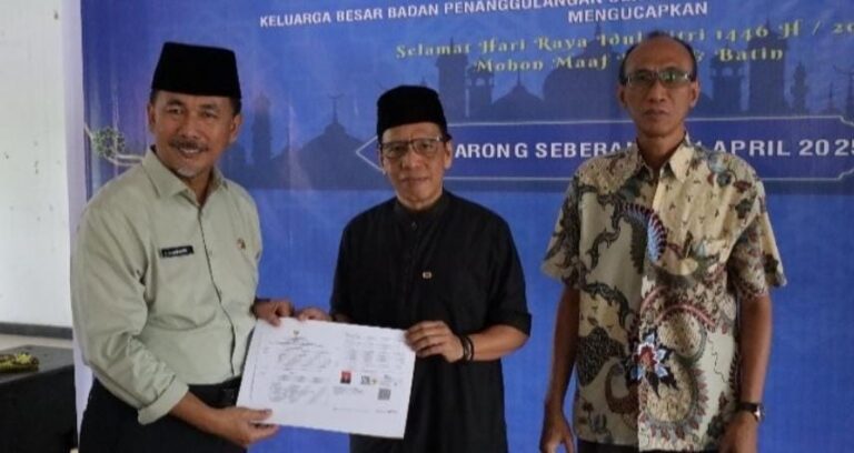Purna Tugas Sekretaris BPBD Kukar