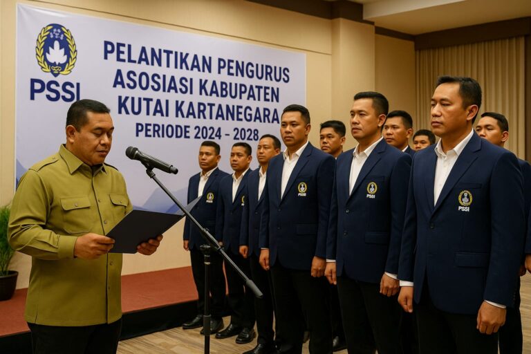 Pelantikan pengurus Askab PSSI Kukar 2024-2028
