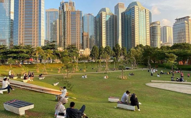 taman di Jakarta buka 24 jam