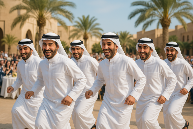 tarian raqsat al-batriq Timur Tengah