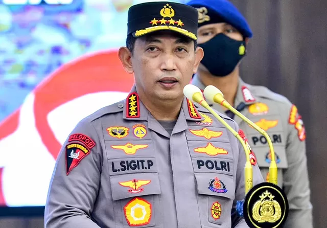 Kepala Kepolisian Republik Indonesia Jenderal Listyo Sigit Prabowo