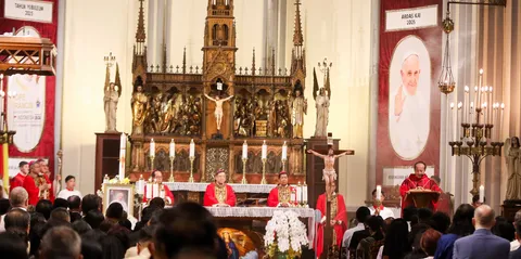 Misa Requiem Paus Fransiskus di Gereja Katedral Jakarta
