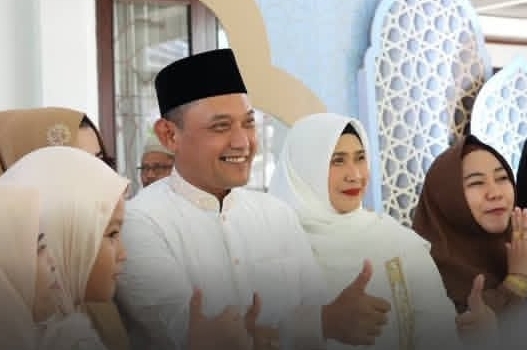 Silaturahmi Lebaran Jadi Wadah Kedekatan Seno Aji dan Warga Kaltim