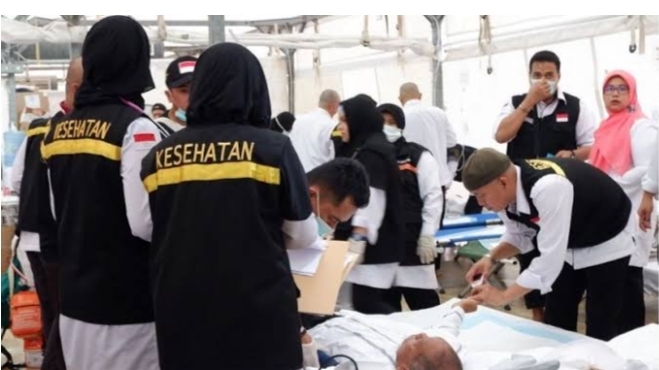 peran tim kesehatan haji Indonesia 2025
