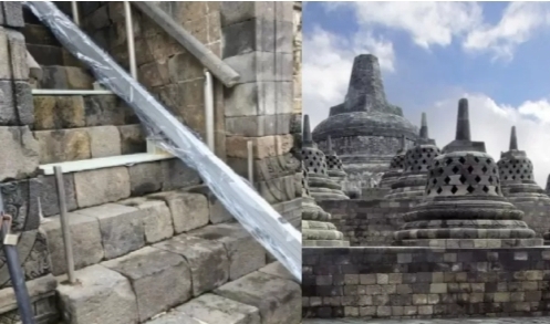 Pemasangan Eskalator Candi Borobudur Diawasi Kemenbud