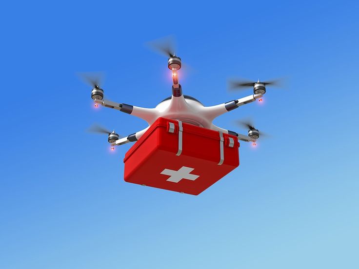 pengiriman obat dengan drone selama haji 2025