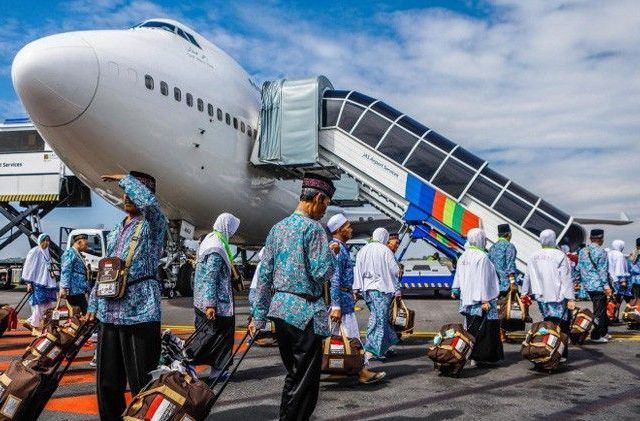 Ketepatan waktu penerbangan haji 2025