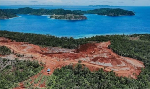 tambang nikel PT GAG Nikel di Kabupaten Raja Ampat, Papua Barat Daya