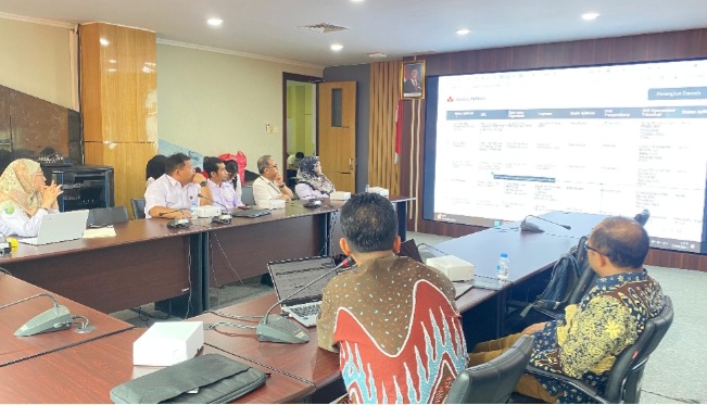 Diskominfo) Kabupaten Kutai Kartanegara menggelar kegiatan On Desk Survey dan Interview Manajemen Aset Teknologi Informasi dan Komunikasi (TIK)