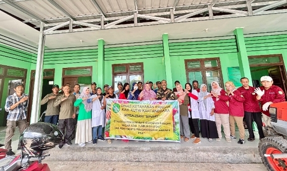 Dinas Ketahanan Pangan Kabupaten Kutai Kartanegara (Dinas Ketapang) meluncurkan program “SiPeSAT”