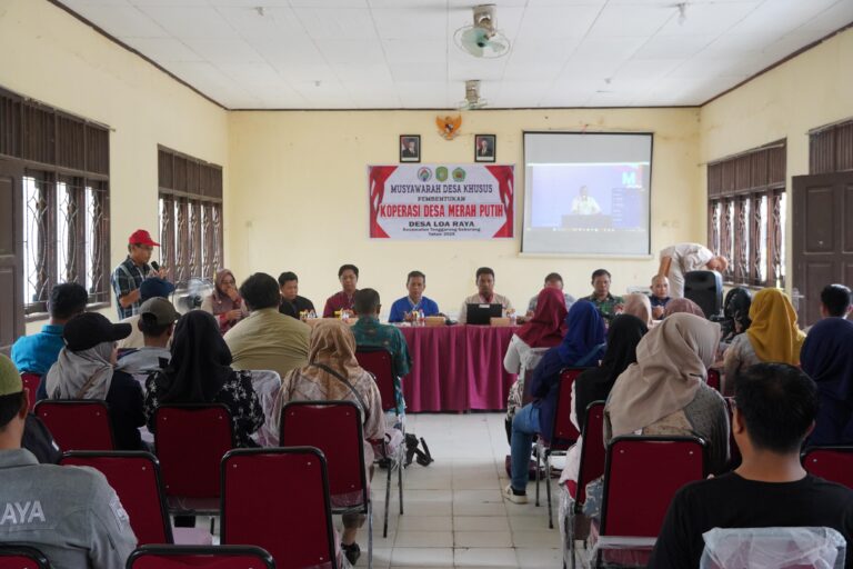 Loa Raya Sepakati Koperasi Desa, Dorong Kemandirian Ekonomi