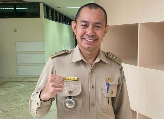 Kantor Camat Baru di Kota Bangun Darat Hampir Rampung