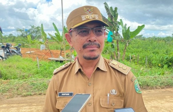 Supian, Kepala Desa Teluk Dalam