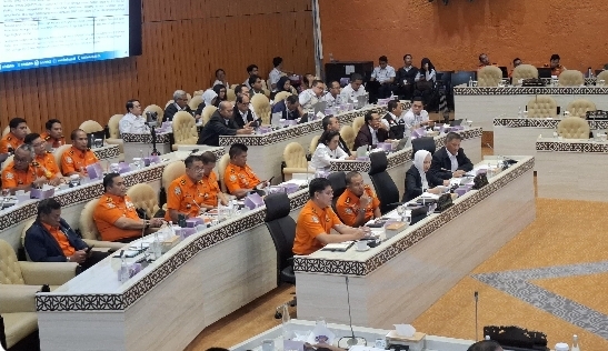 Komisi V DPR RI menggelar RDP bersama Basarnas dan BMKG