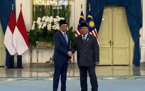 pertemuan Konsultasi Tahunan ke-13 antara Presiden RI Prabowo Subianto dan Perdana Menteri Malaysia Anwar Ibrahim