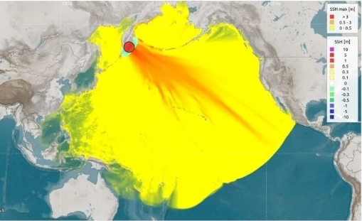 Titik gempa di Rusia yang picu peringatan dini tsunami