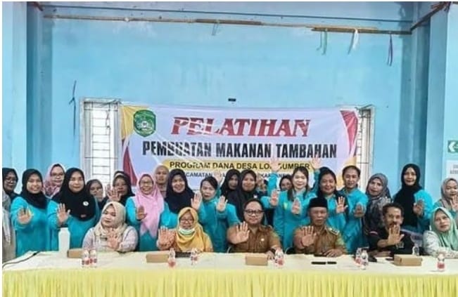 Kader Posyandu Loa Kulu Dilatih Buat Makanan Tambahan Bergizi