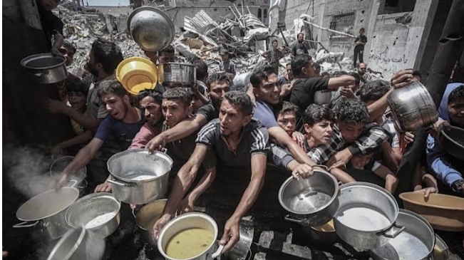 PBB umumkan bencana kelaparan Gaza 2025