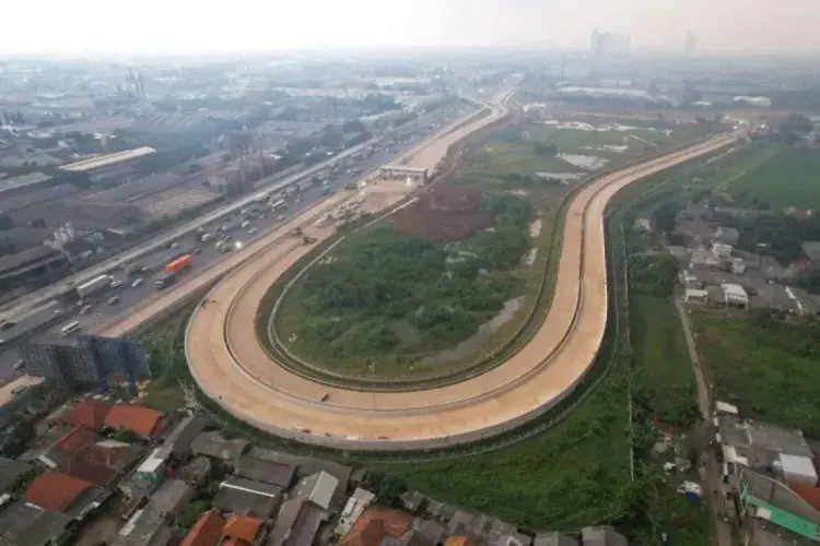 Tol Jakarta-Tangerang KM25 Rampung Akhir 2025 Meski Tersendat Material