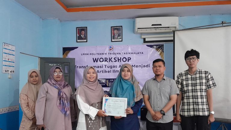 Workshop Transformasi Tugas Akhir menjadi Artikel Ilmiah di Politeknik Triguna Artikel Ilmiah