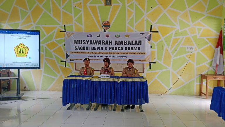 Pramuka SMAN 23 Bone Gelar Musyawarah Ambalan 2026 Pramuka SMAN 23 Bone Gelar Musyawarah Ambalan 2026