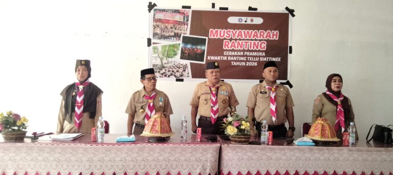 Pramuka Tellu Siattinge Satukan Langkah Lewat Musyawarah Ranting Pramuka Tellu Siattinge Satukan Langkah Lewat Musyawarah Ranting