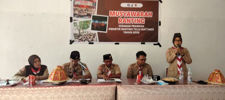 Kak Mashuri Pimpin Kwartir Ranting Tellu Siattinge 2026-2029 Kak Mashuri Pimpin Kwartir Ranting Tellu Siattinge 2026-2029