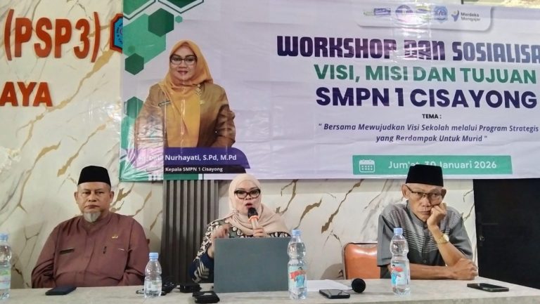 Workshop Visi SMPN 1 Cisayong Tekankan Karakter Murid