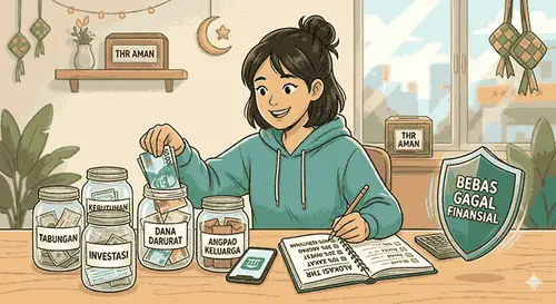 Cara Mengatur THR Lebaran Agar Tidak Habis untuk Belanja