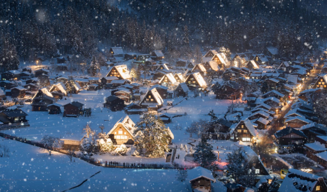 Keindahan Desa Shirakawa-go yang Menawan Keindahan Desa Shirakawa-go