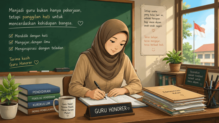 Nasib Guru Honorer di 2027, Tetap Mengajar atau Terhapus?