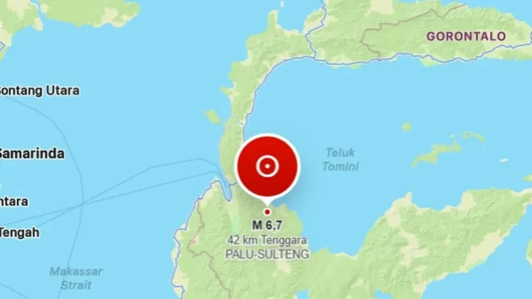 Gempa M 6,7 Guncang Palu, BMKG Pastikan Tak Picu Tsunami