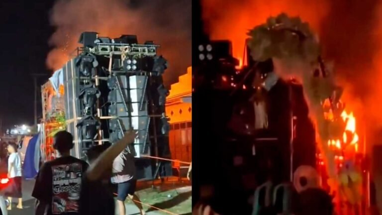 Genset Sound Horeg Terbakar, Respons Warganet Mengemuka