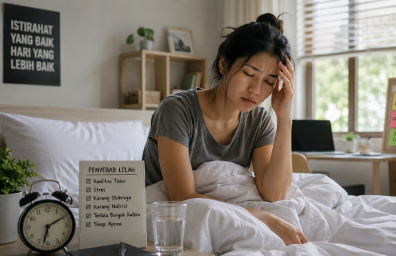 Kenapa Kita Sering Lelah Padahal Tidur Sudah Cukup? Tidur Berkualitas