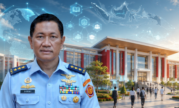 Donny Ermawan, Nahkoda Pertama Universitas Republik Indonesia Donny Ermawan Taufanto