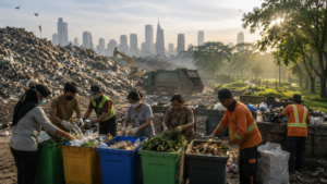 Warga Jakarta mulai pilah sampah bersama