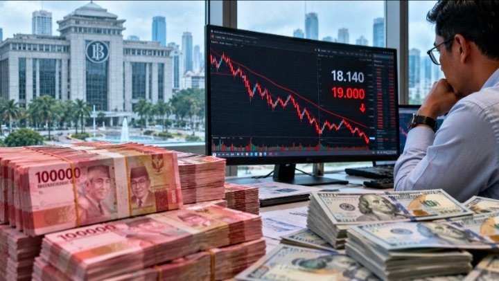 Rupiah Terancam Rp19.000, Kebijakan BI Dipertanyakan